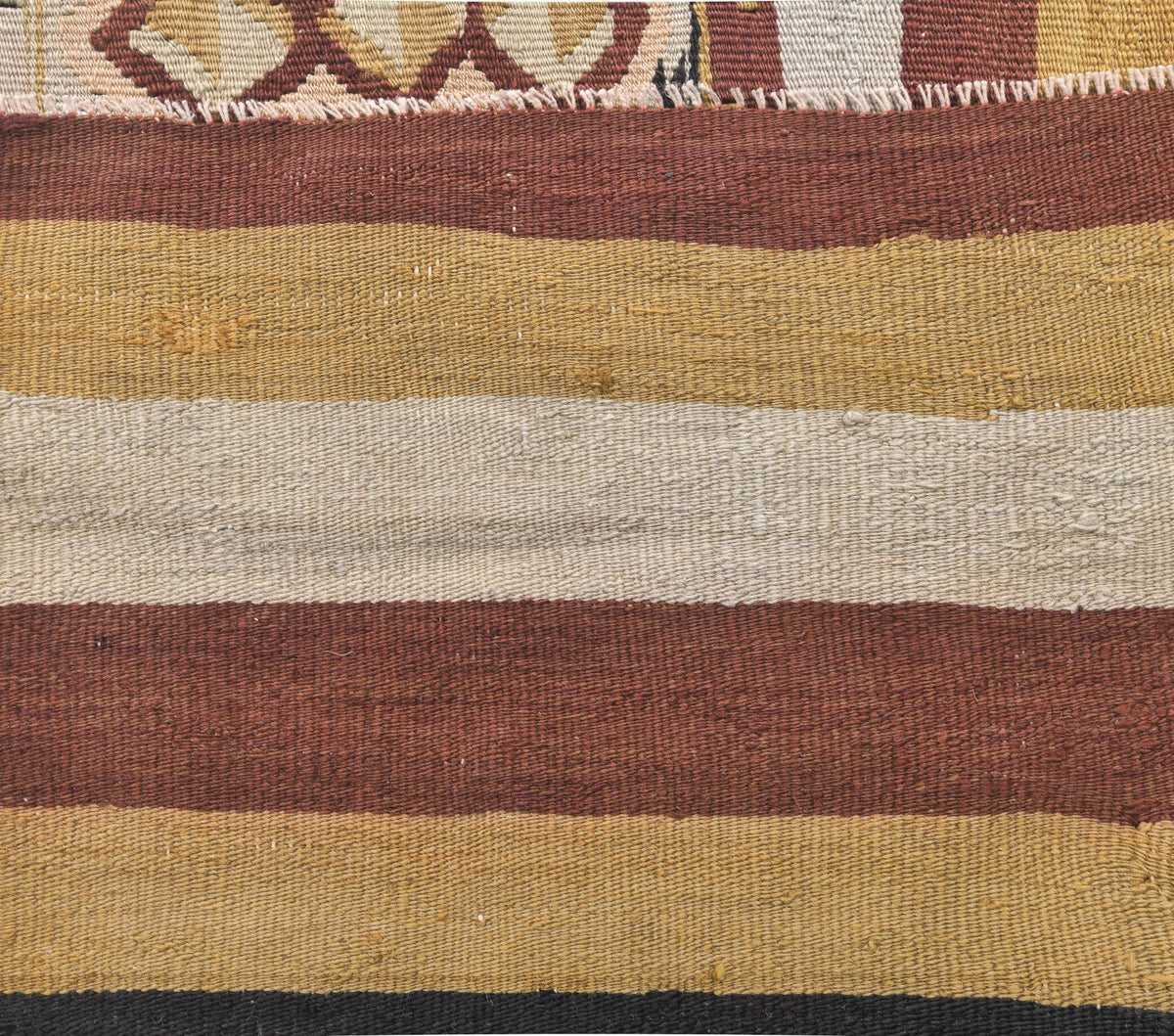 4x5 Vintage Handmade Kilim Area Rug