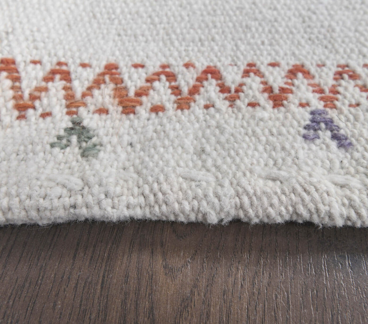 Vintage White Area Rug