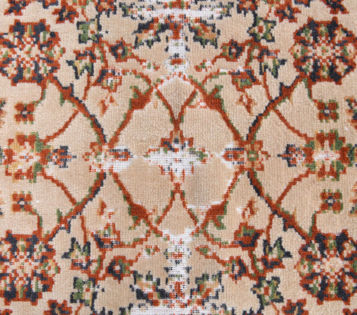 Tek parça el dokuma vintage halı 134x220 cm (2,95 m²) – Pera Halı