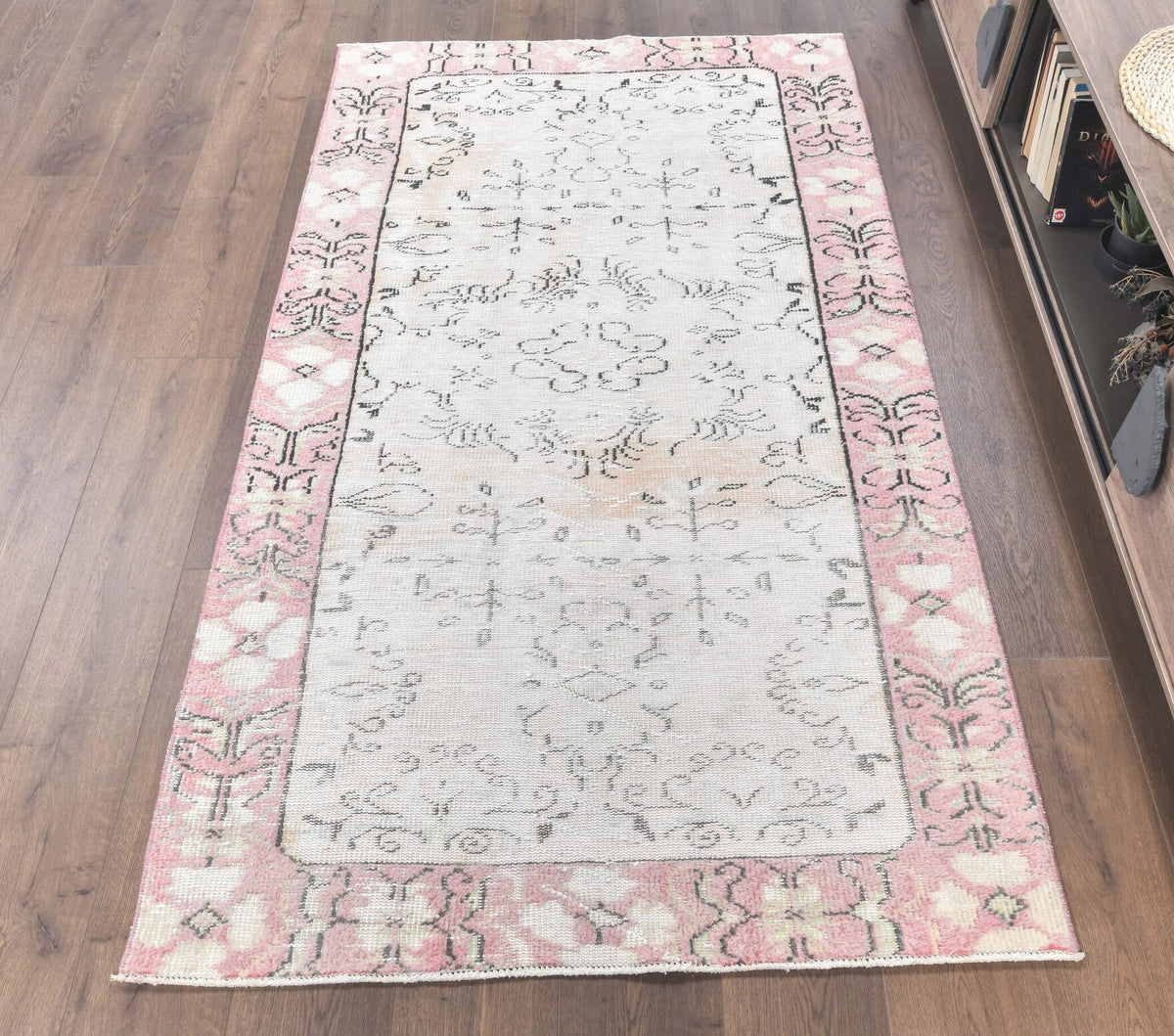 4x7 Vintage Handmade Anatolian Area Rug
