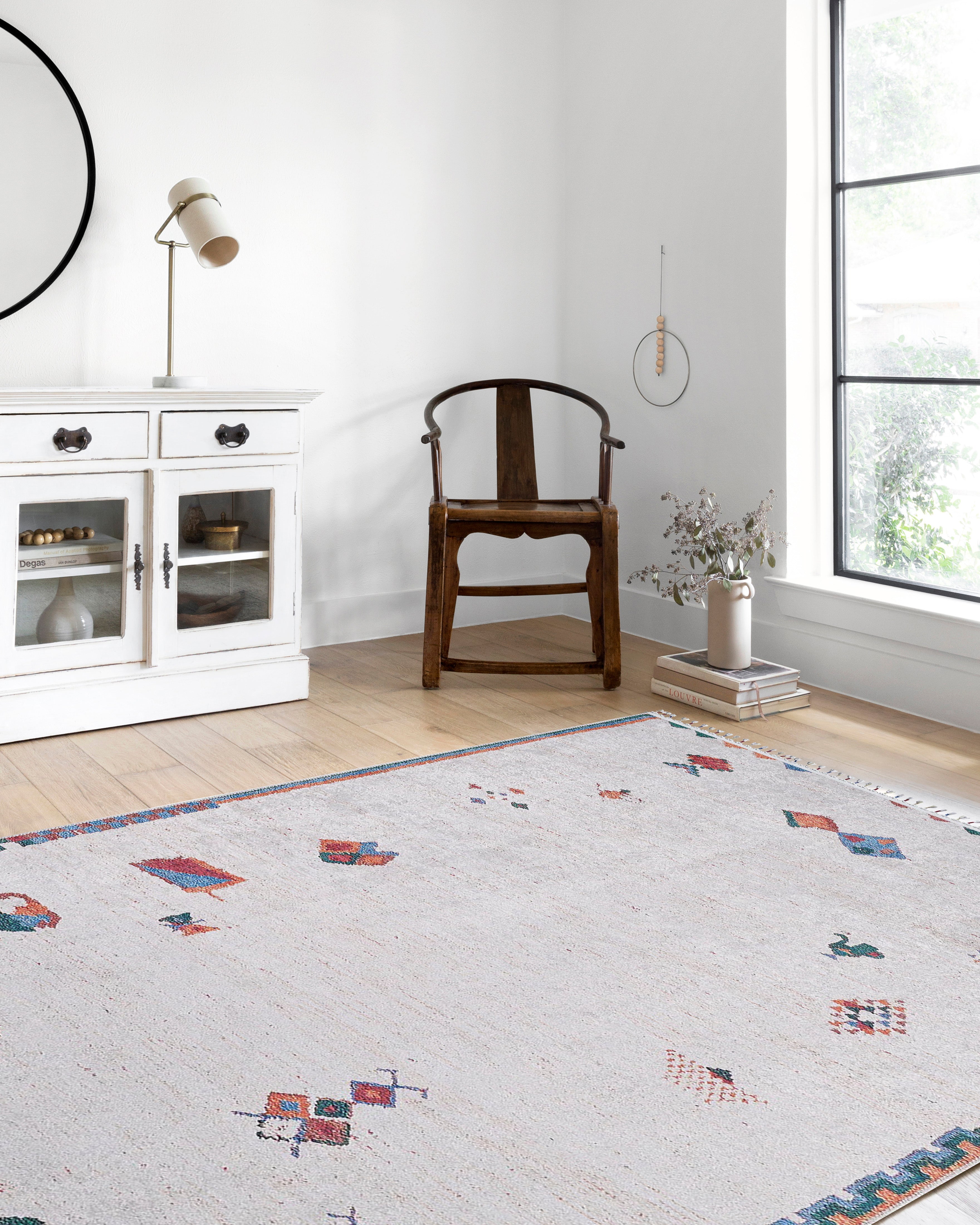 Beyaz Fildişi Kilim Halı - Pera Halı