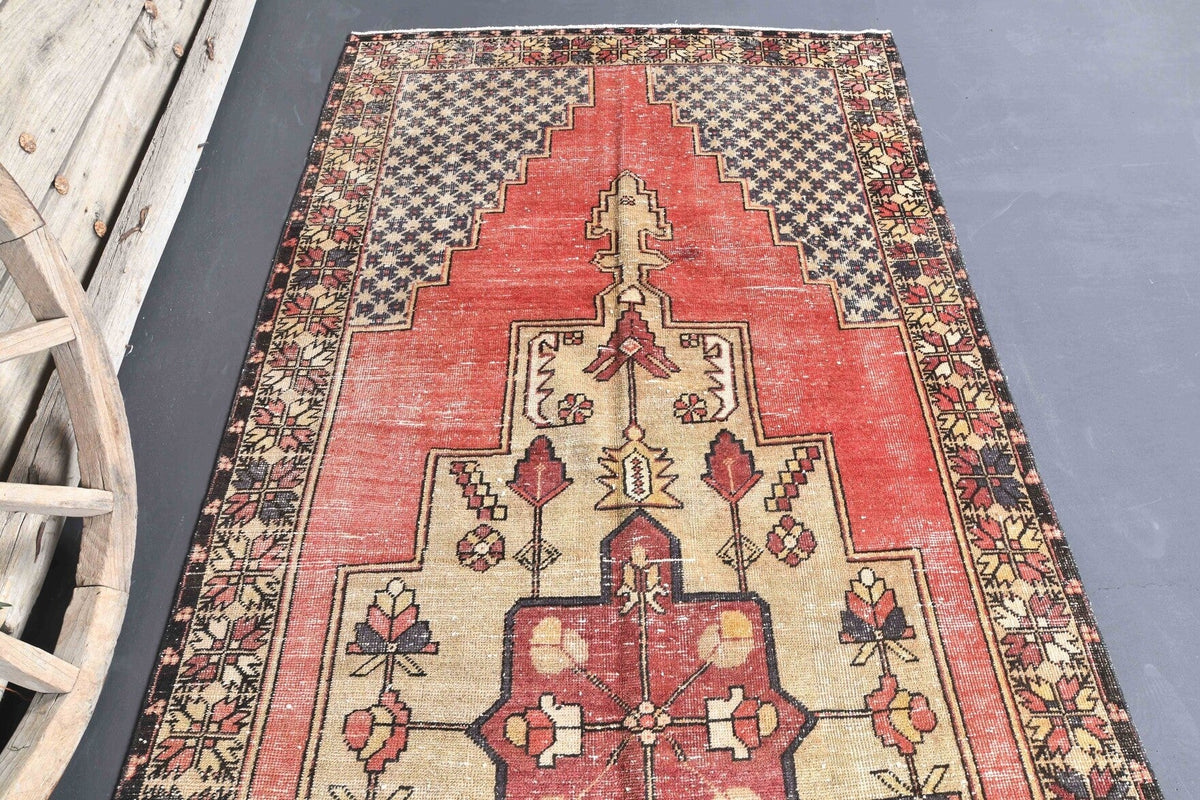 Anatolian Genuine Wide Vintage Oushak Runner