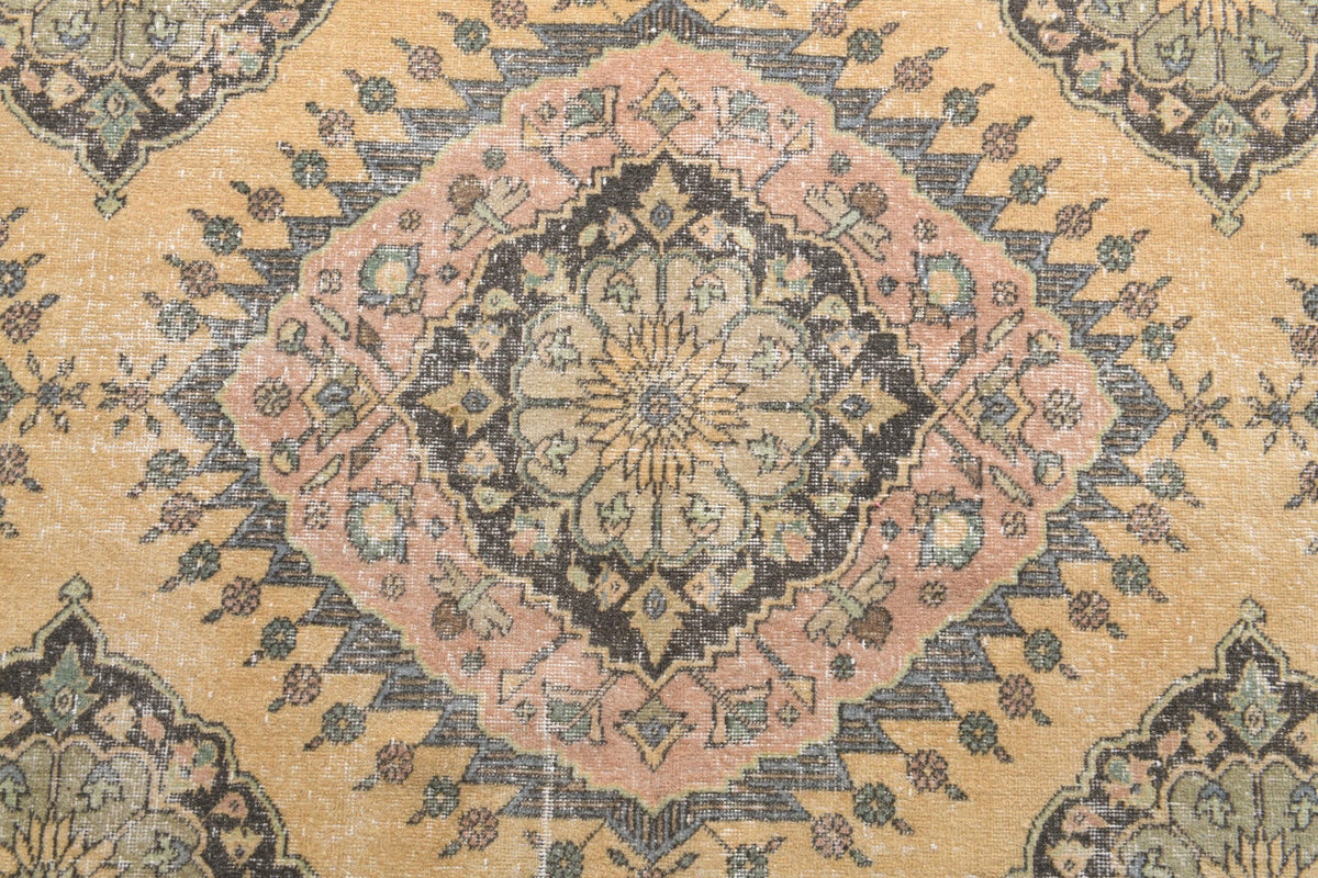 Tek parça el dokuma vintage yolluk 140x390 cm (5,46 m²) – Pera Halı