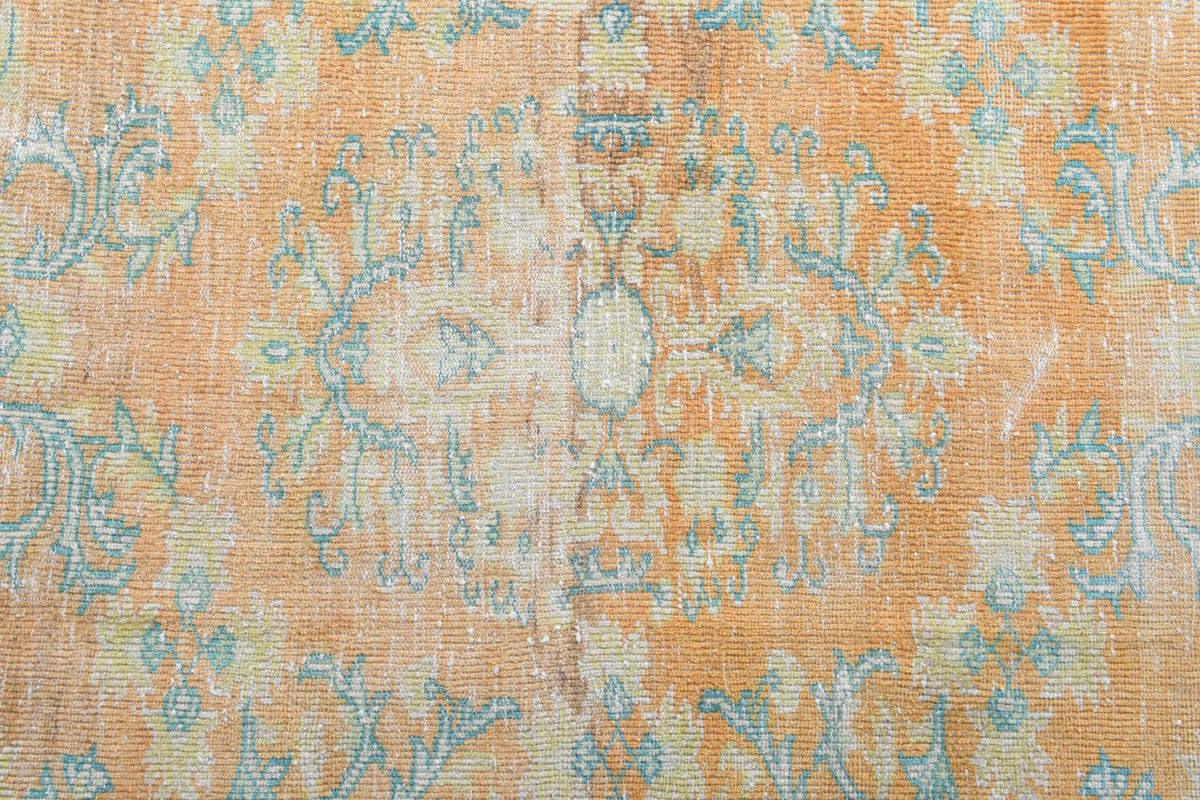 Tek parça el dokuma vintage halı 148x251 cm (3,71 m²) – Pera Halı