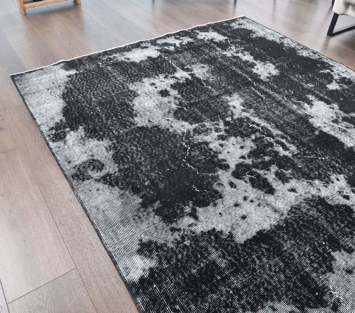 Vintage Black-Large Area Rug