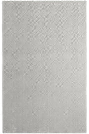 Açık Gri Zikzak Chevron Elmas Desen Modern Halı