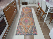 Gray Geometric Patterned Vintage Carpet - CLEARANCE - 12346OU