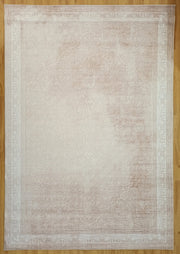Grauer Vintage-Teppich mit geometrischem Muster