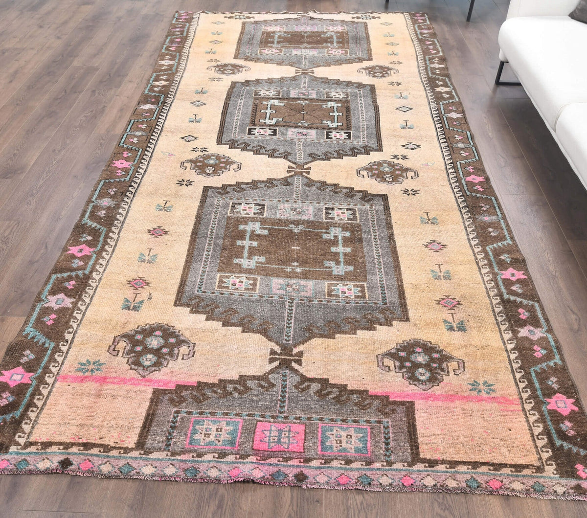 Oushak Vintage Large Area Rug