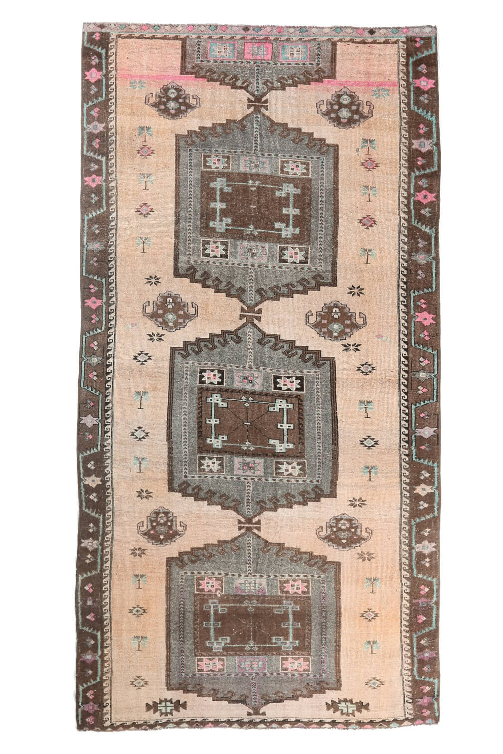 Oushak Vintage Large Area Rug