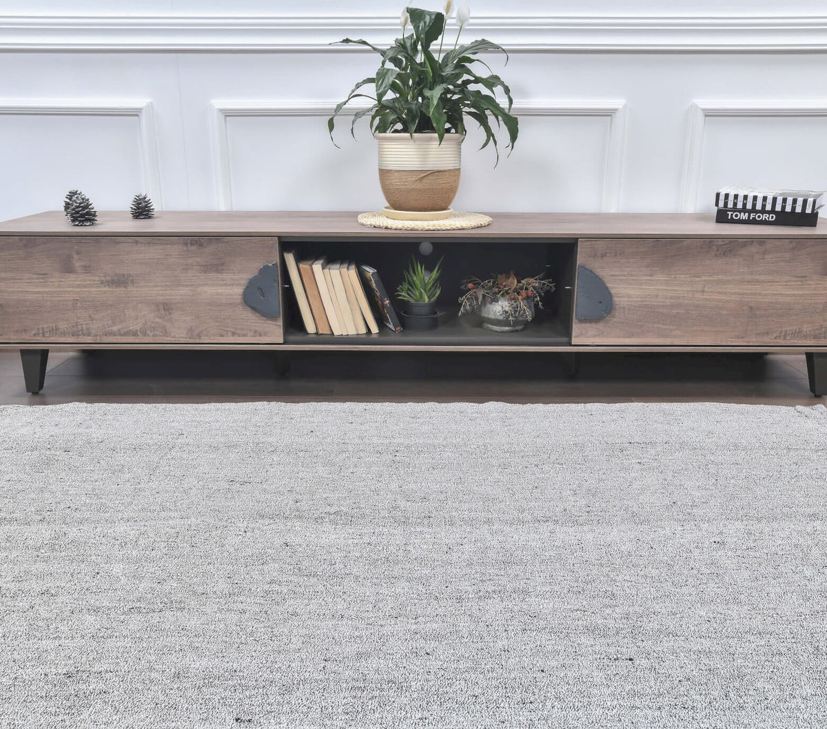 Tek parça el dokuma vintage kilim 191x225 cm (4,3 m²) – Pera Halı