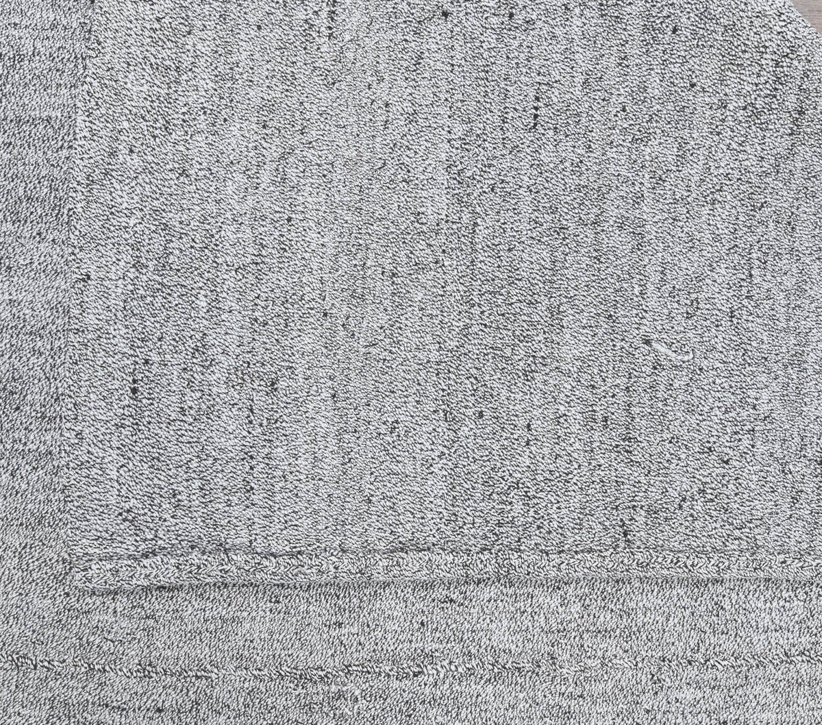 Salon için düz zeminli el dokuma vintage kilim – 191x225 cm