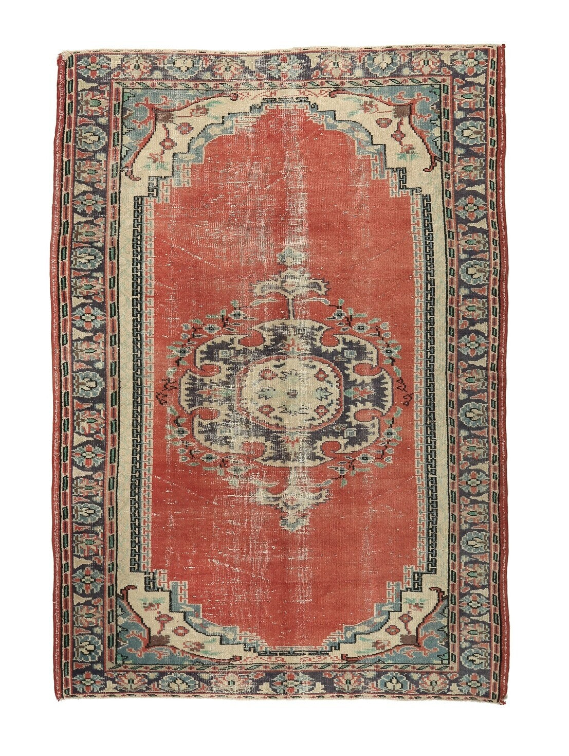 Vintage Oushak Area Rug