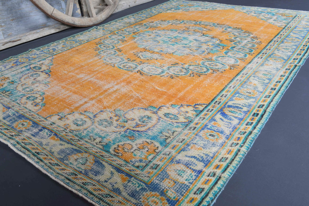 Tek parça el dokuma vintage halı 172x262 cm (4,51 m²) – Pera Halı