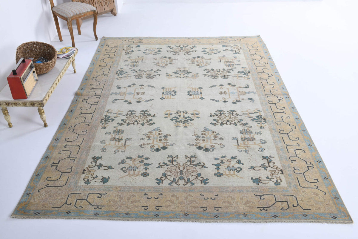 Vintage Area Hereke Rug
