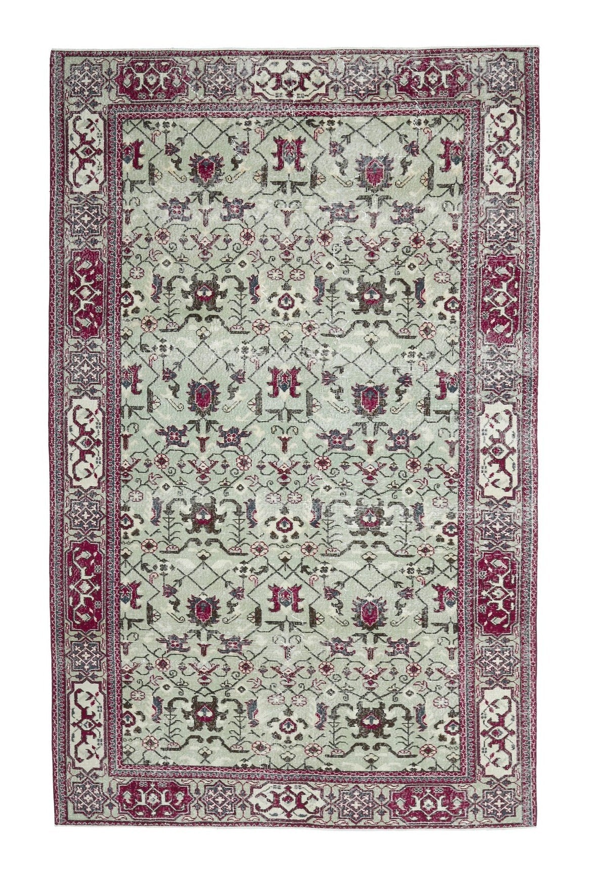 Vintage Hereke Area Rug