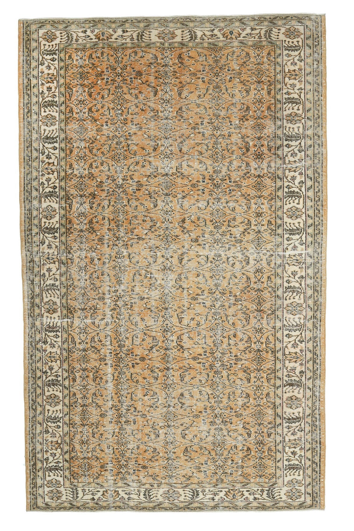 Vintage Hereke Area Rug