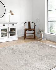 Soft Bej Krem Ton Sür Ton Eskitme Efektli Halı