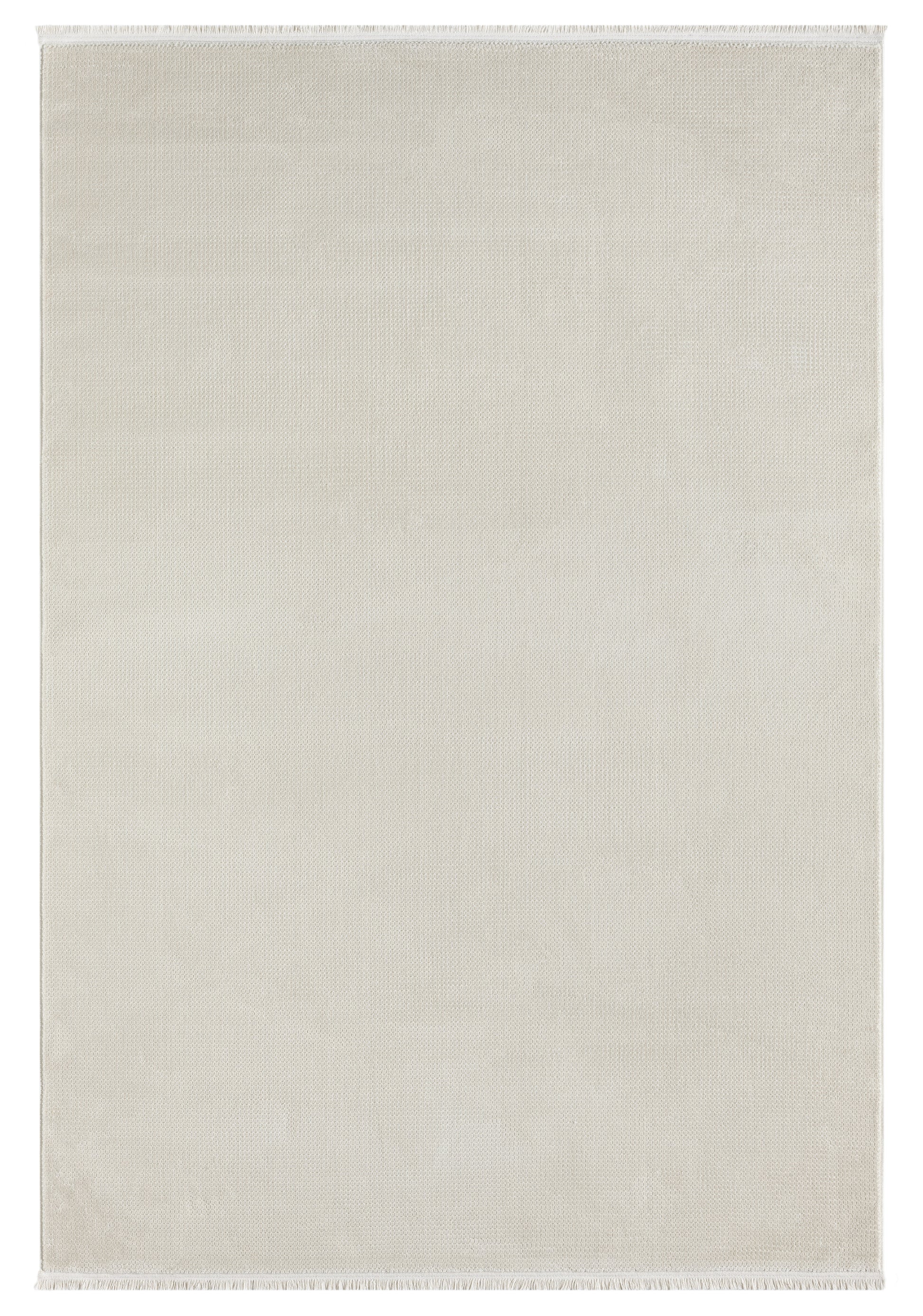 Açık Gri Beyaz Sade Modern Halı-Pera Halı