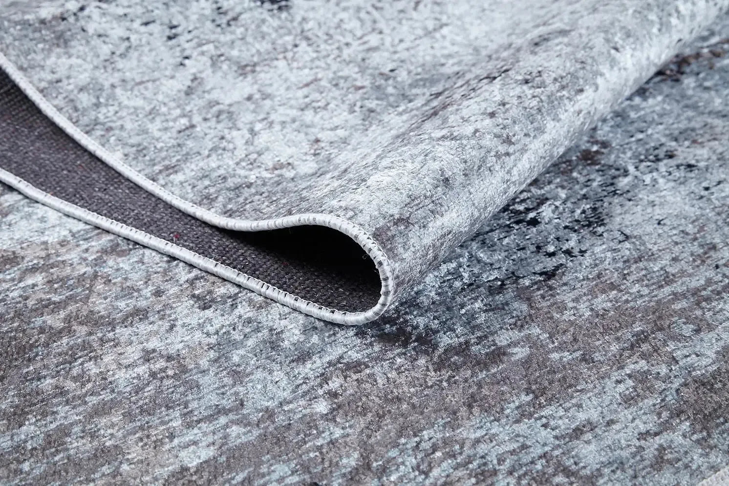 Açık Gri Kahve Geçişli Modern Halı-Pera Halı