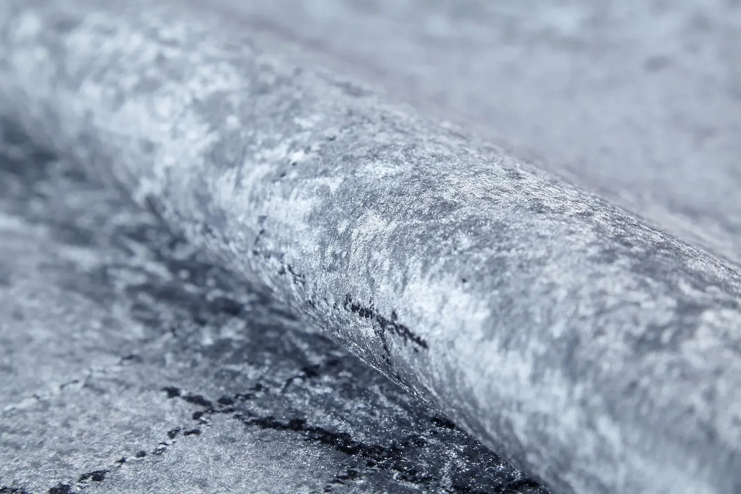 Açık Gri Ton Sür Ton Çizgili Modern Halı-Pera Halı