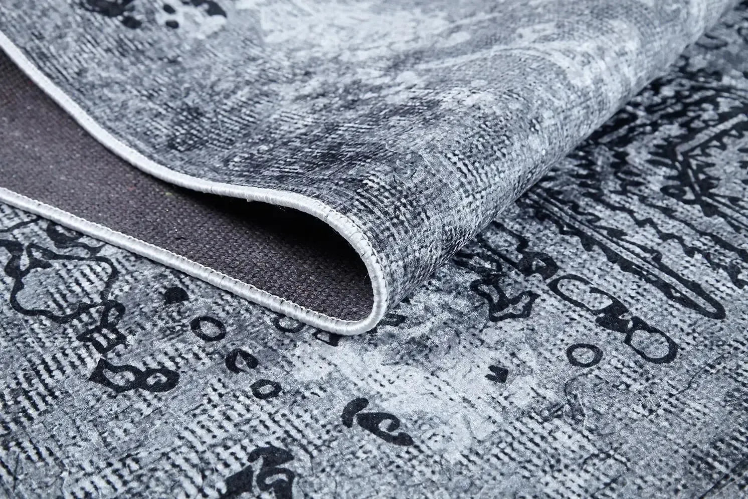 Açık Gri Vintage Halı-Pera Halı