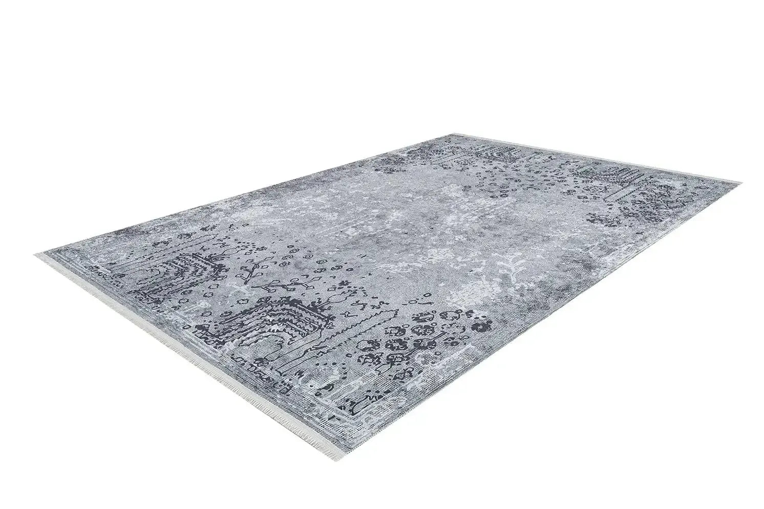 Açık Gri Vintage Halı-Pera Halı