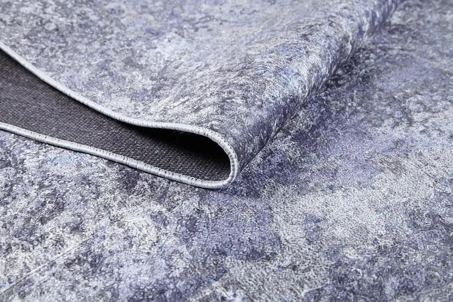 Açık Lila Gri Ton Sür Ton Modern Halı-Pera Halı