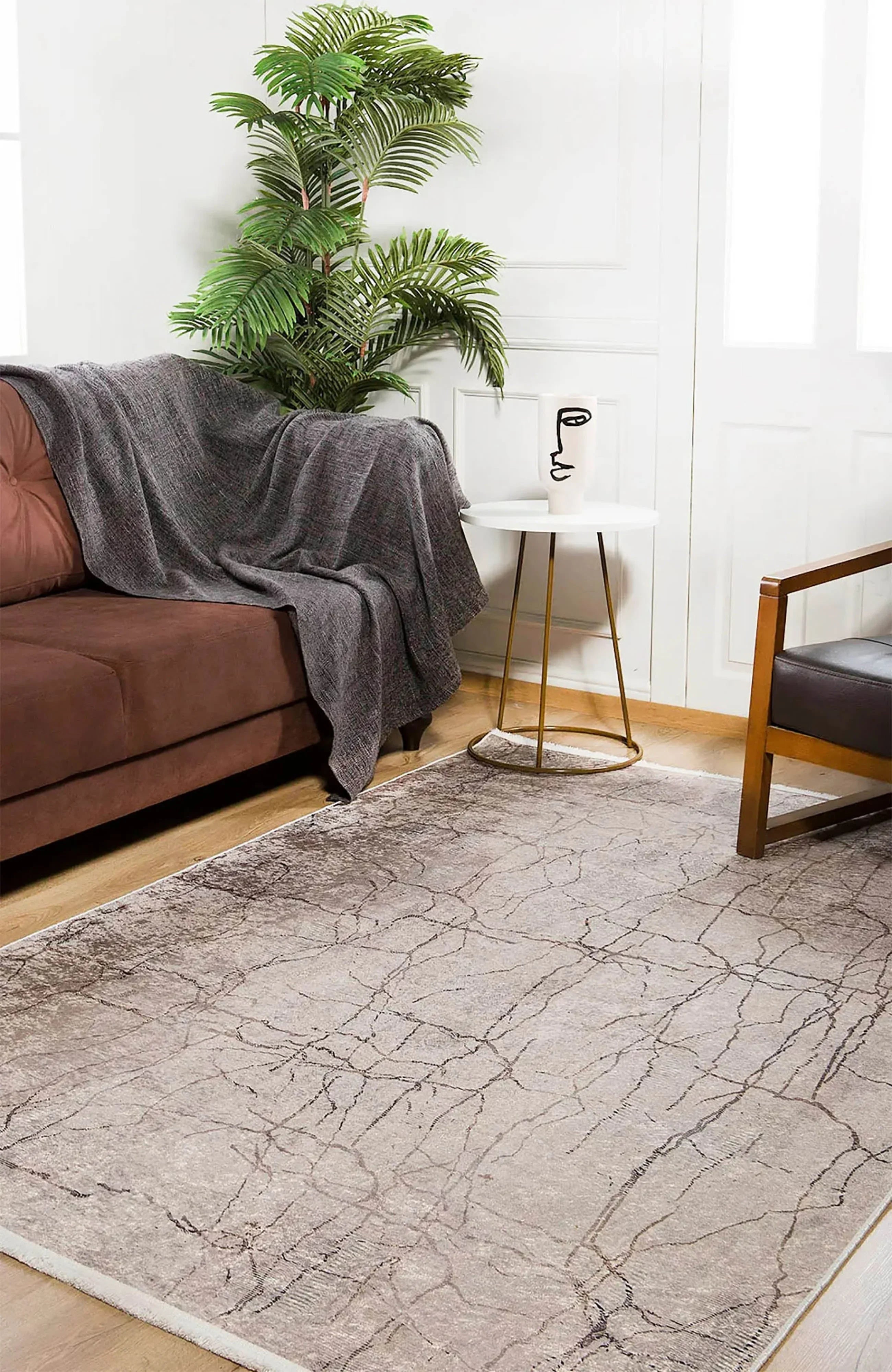 Açık Pudra Renkli Halı-Pera Halı