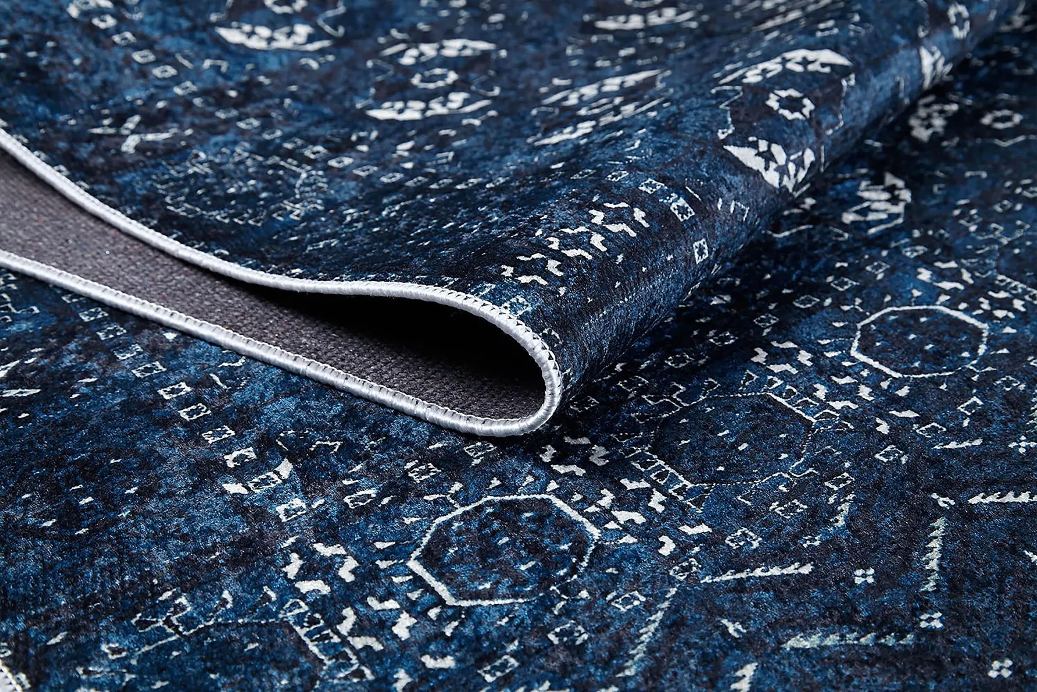 Afgan Lacivert Halı-Pera Halı