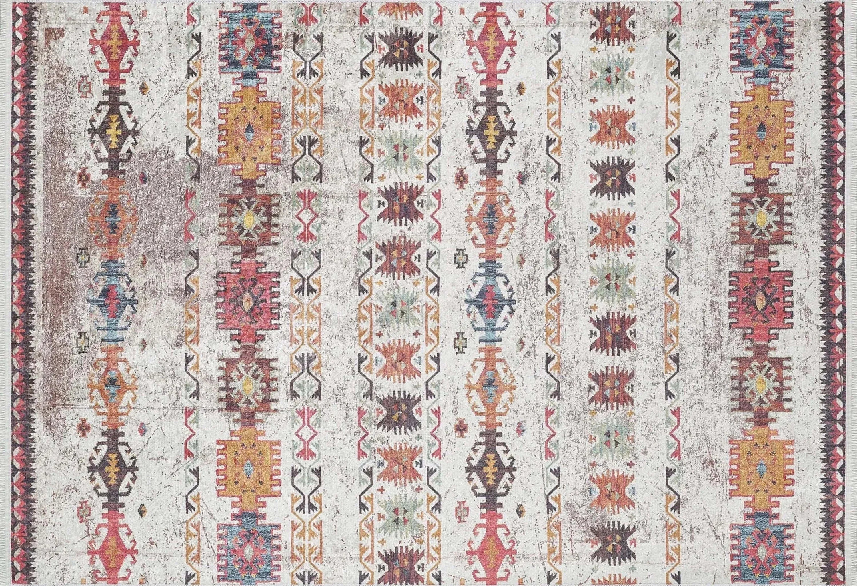 Antik Desenli Bej Anadolu Halı-Pera Halı