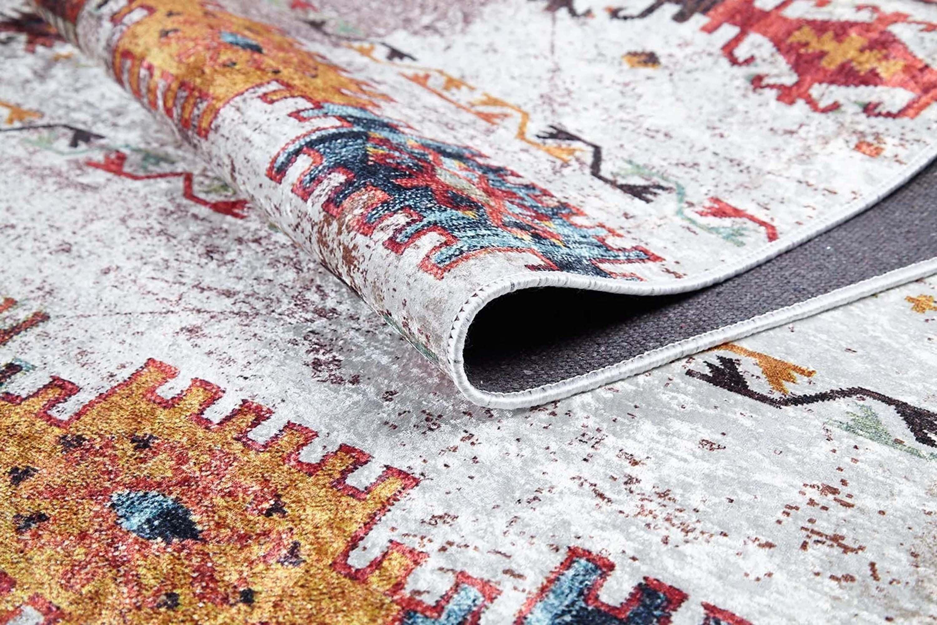 Antik Desenli Bej Anadolu Halı-Pera Halı