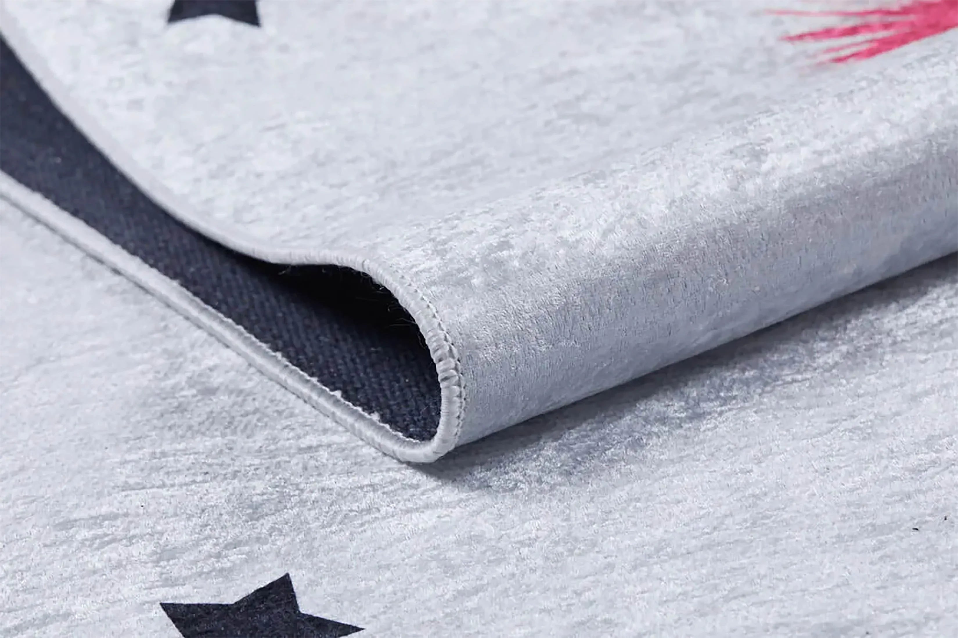 Balerin Kız ve Tavşan Pembe Çocuk Halısı-Pera Halı