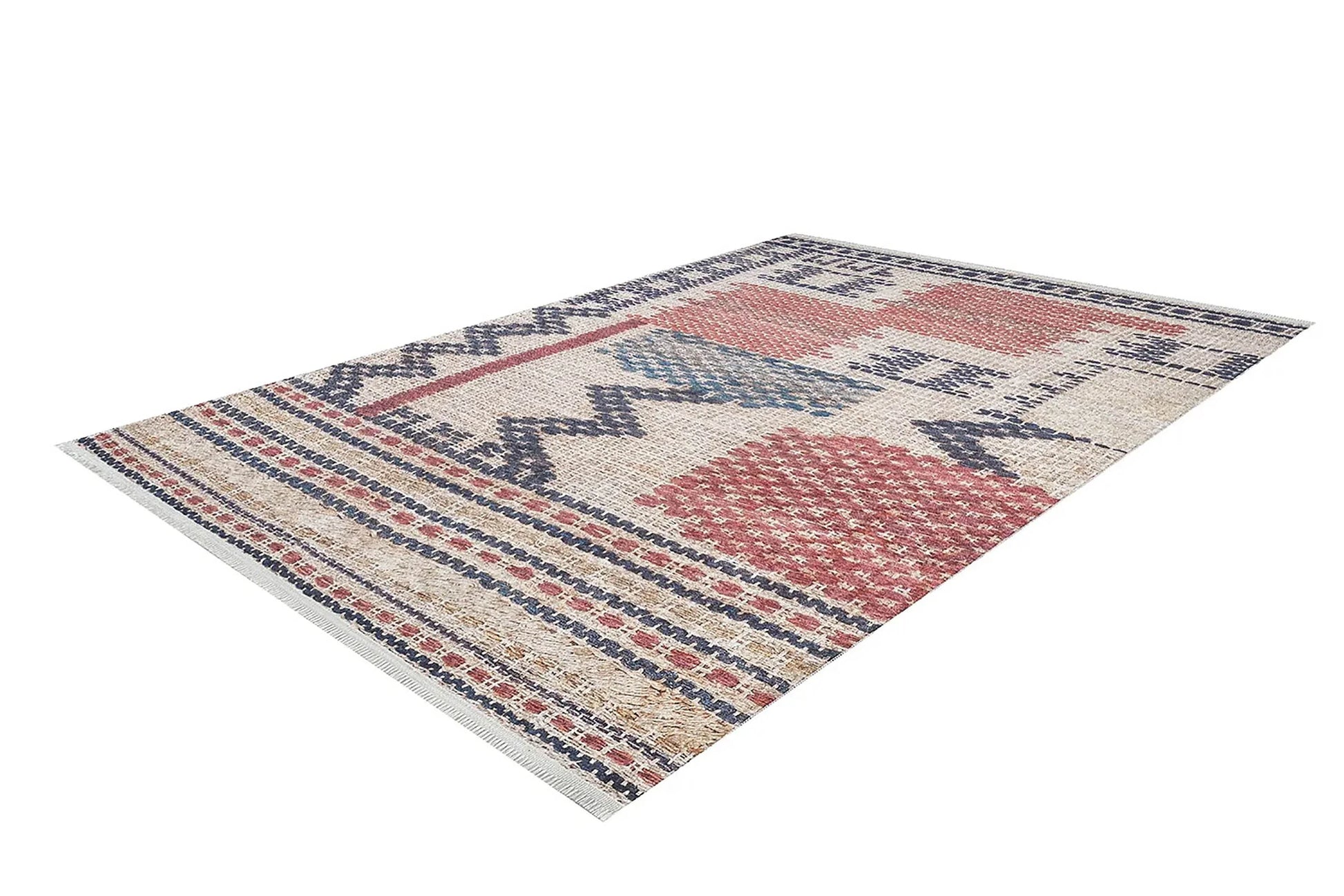 Bej Açık Turuncu Kilim Halı-Pera Halı