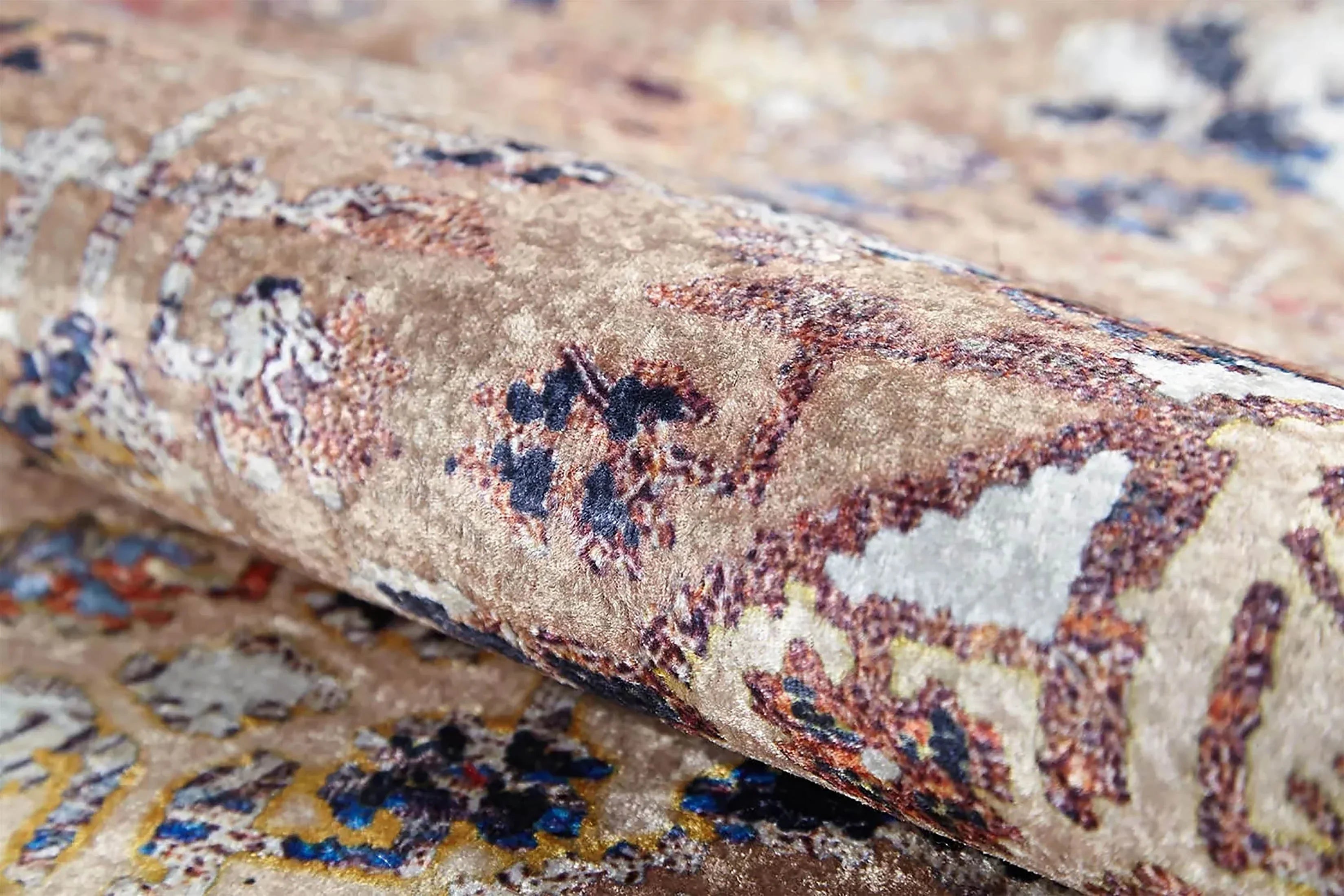 Bej Bohem Modern Halı-Pera Halı