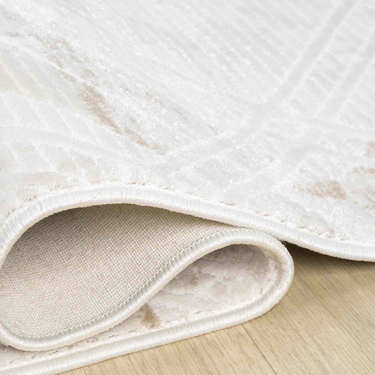 Bej Kahve Baklava Geometrik Modern Halı-Pera Halı