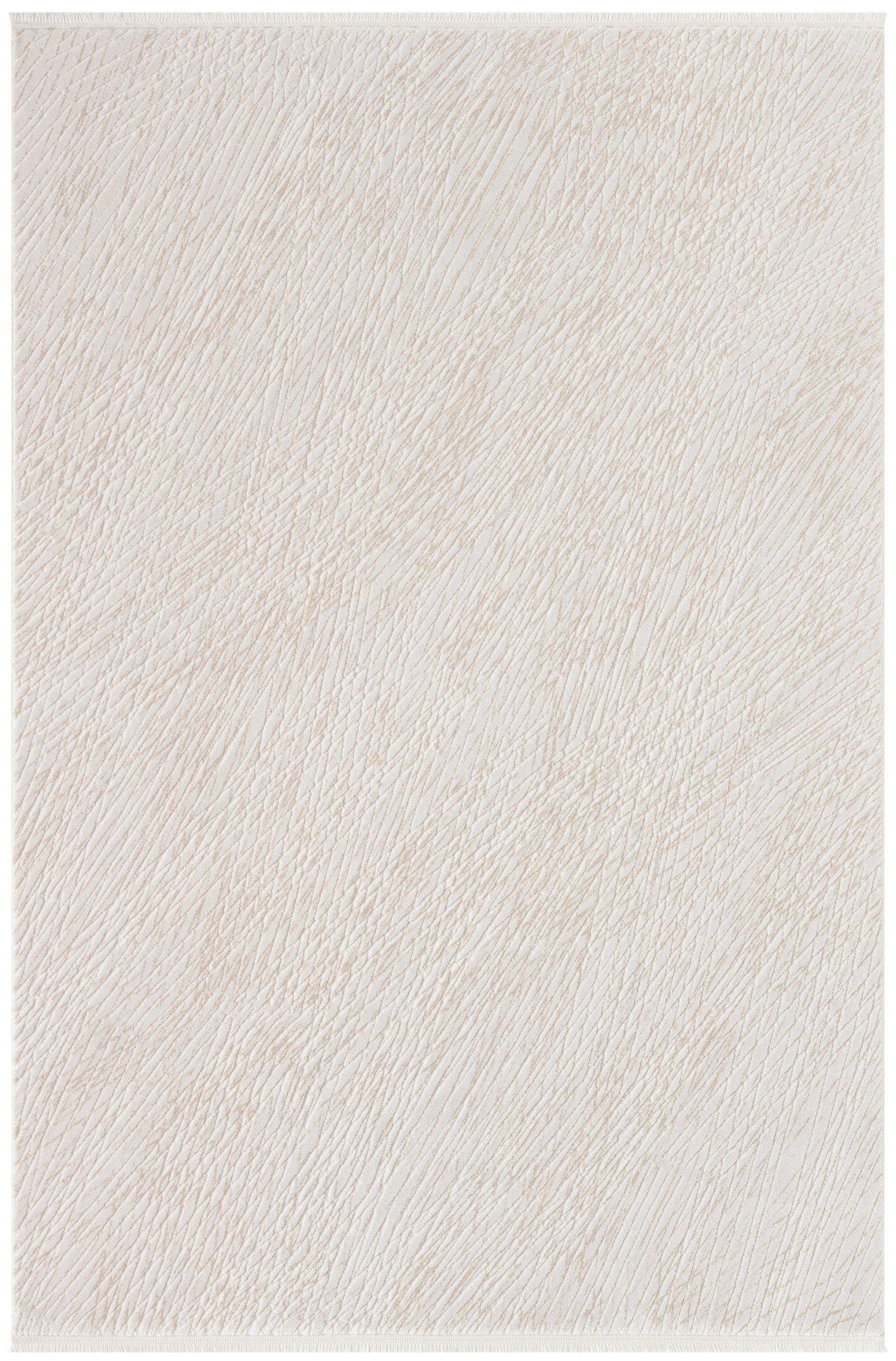 Bej Krem Soyut Çizgili Modern Halı-Pera Halı