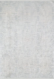 Bej Mavi Minimal Desenli Modern Halı-Pera Halı