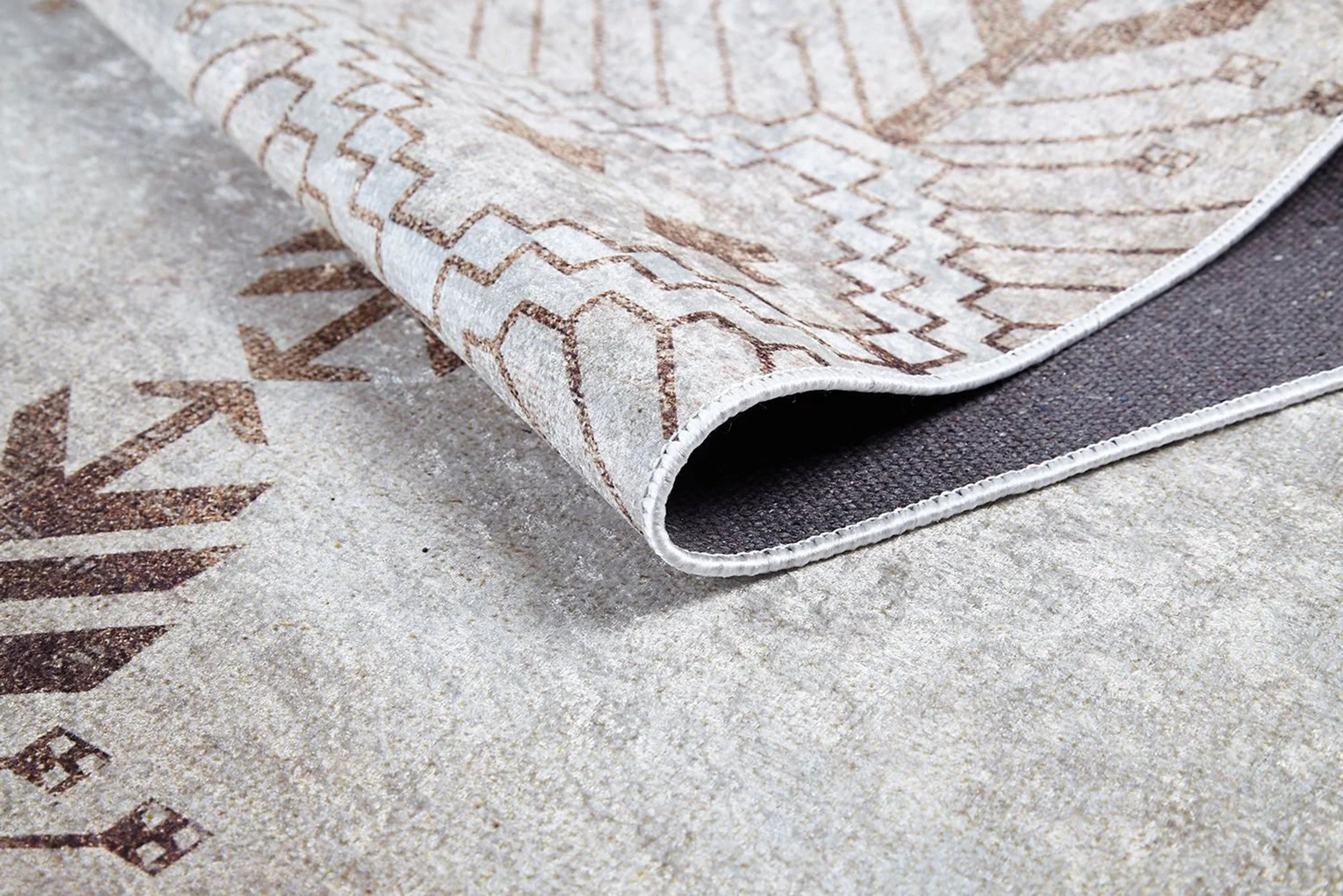 Benzersiz Bej Bohem Halı-Pera Halı