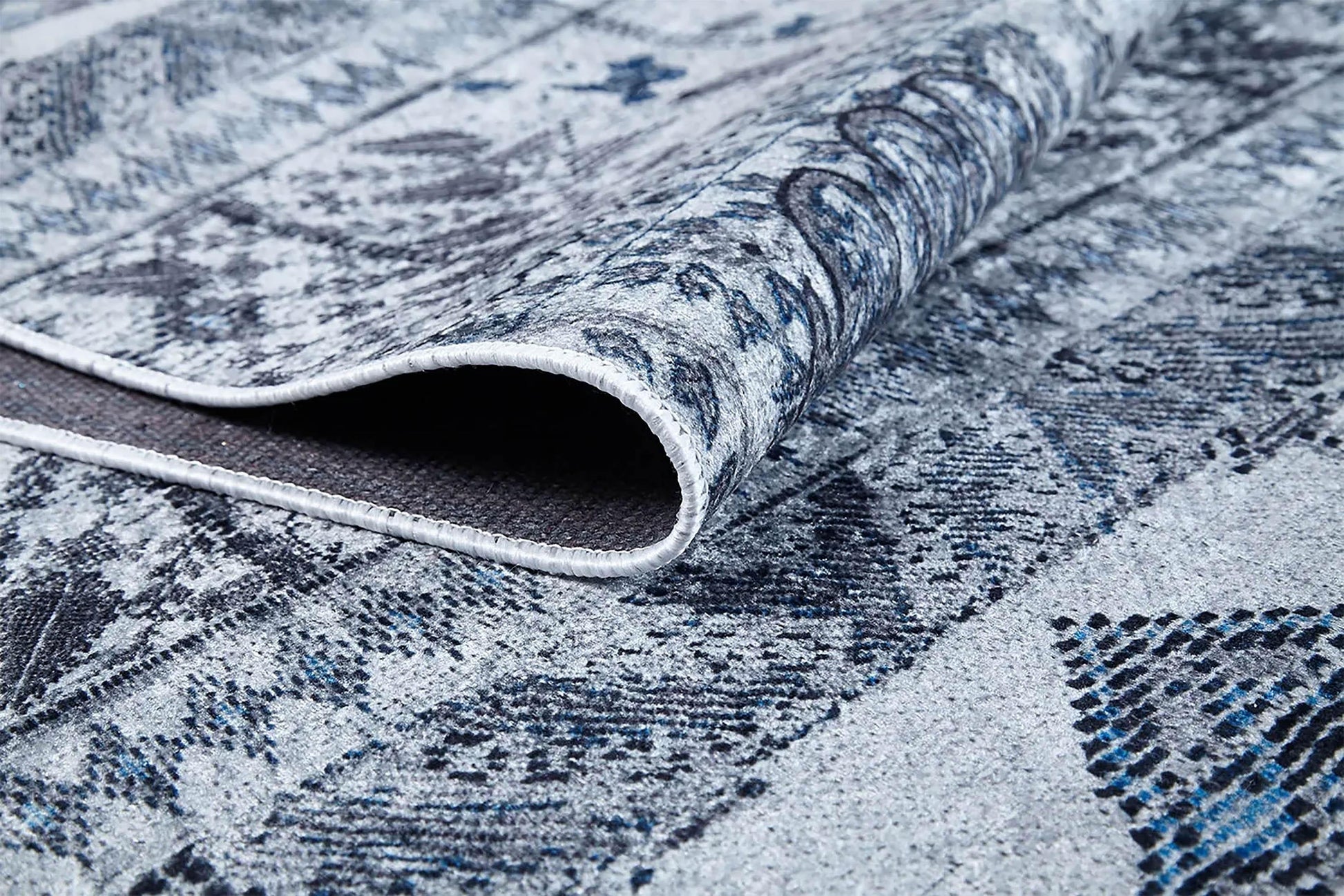 Benzersiz Gri Anadolu Halı-Pera Halı