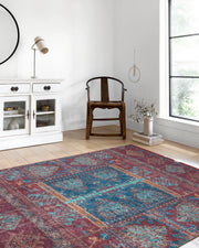 Benzersiz Kırmızı Anadolu Halı-Pera Halı