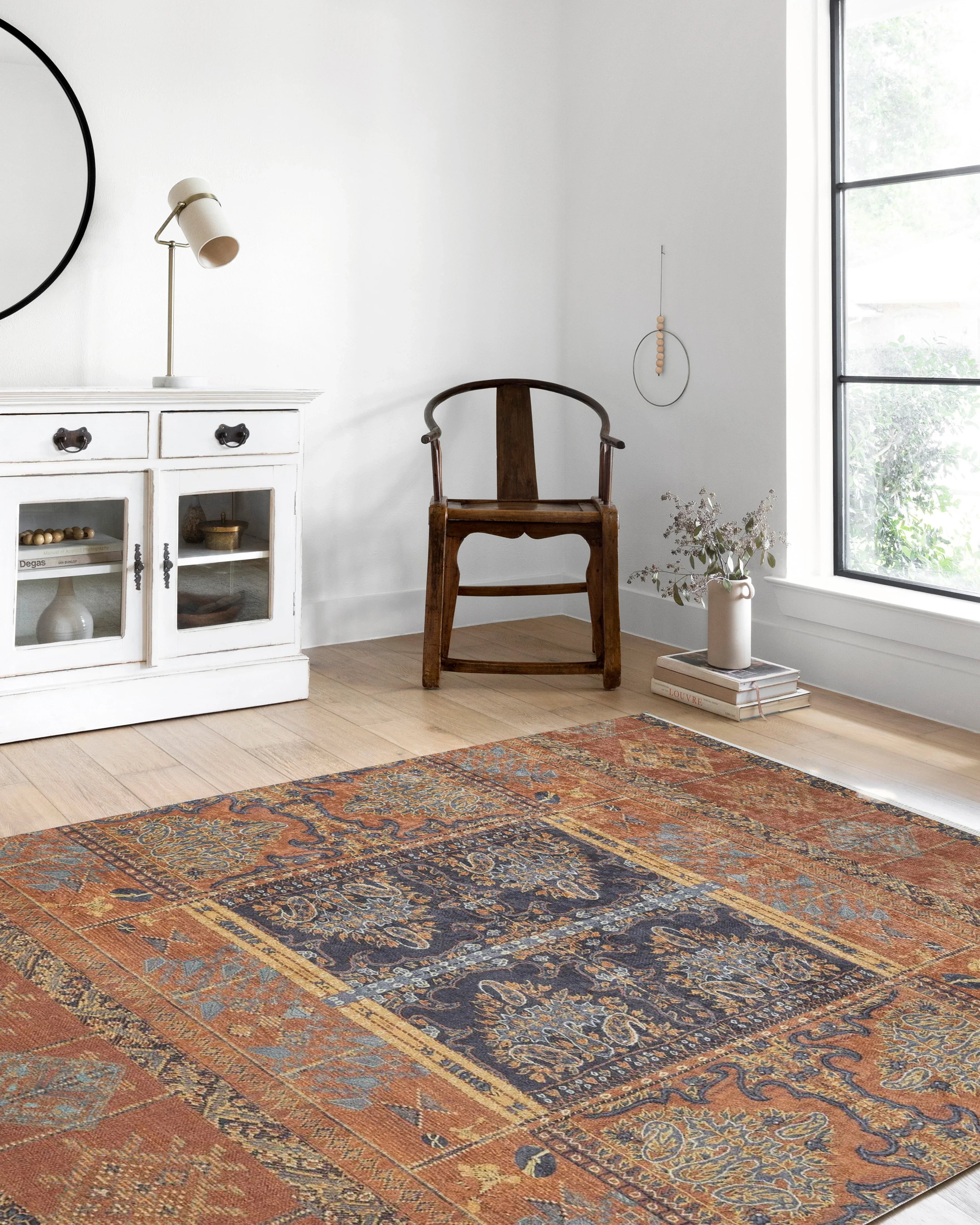 Benzersiz Turuncu Anadolu Halı-Pera Halı