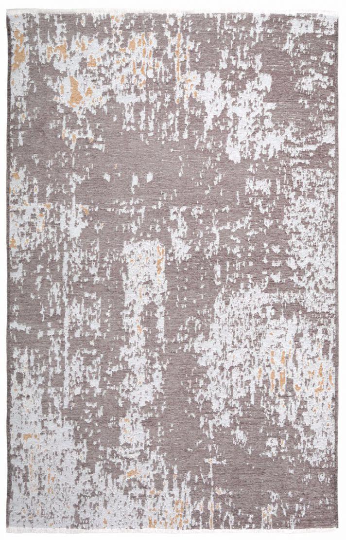 Beyaz Bej Çift Taraflı Modern Yıkanabilir Antibakteriyel Halı-Pera Halı