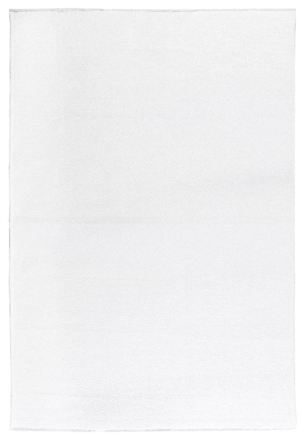 Beyaz Bej Modern Düz Yıkanabilir Antibakteriyel Halı-Pera Halı