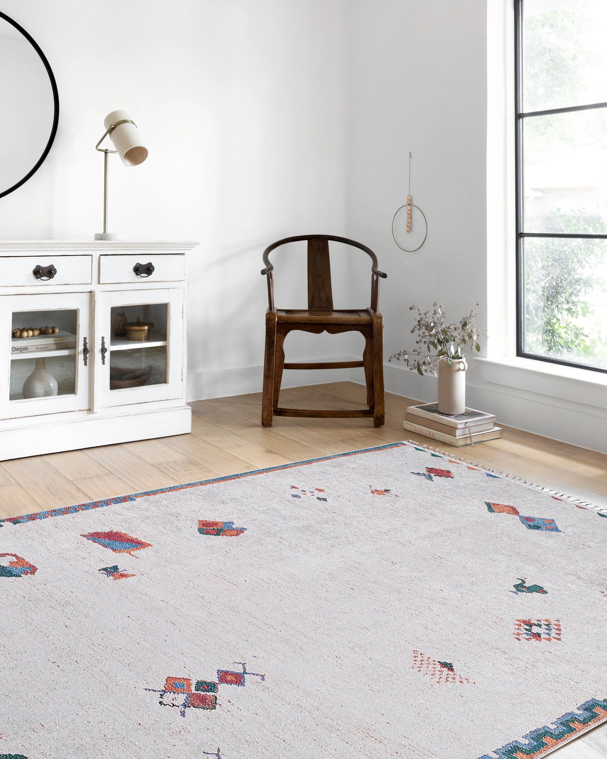 Beyaz Fildişi Kilim Halı-Pera Halı