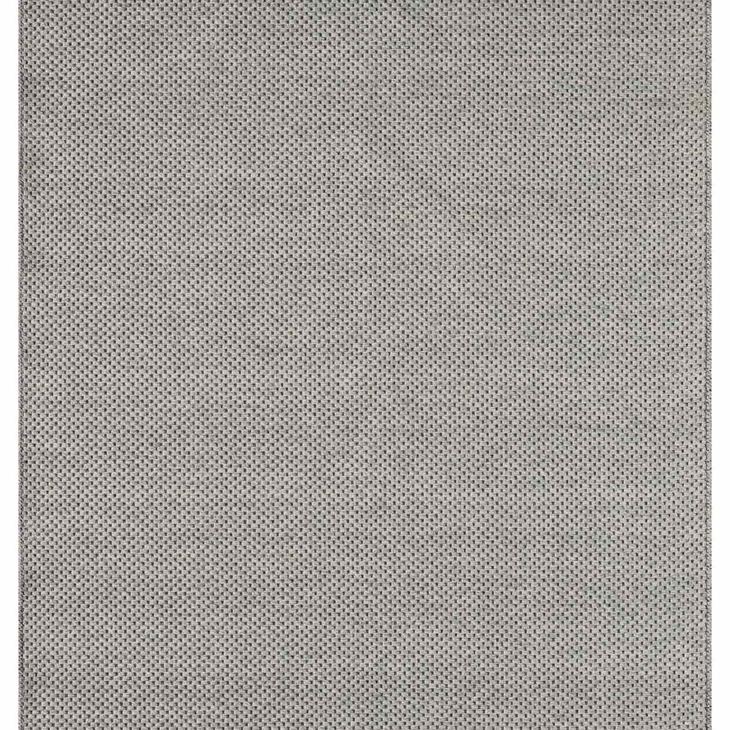 Açık Gri Siyah Melanj Noktalı Modern Halı