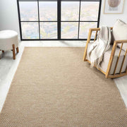 Kahve Bej Siyah Melanj Noktalı Modern Halı