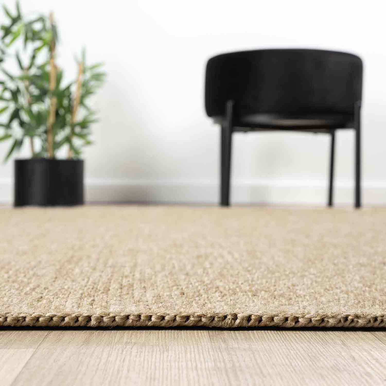 Kahve Bej Siyah Melanj Noktalı Modern Halı