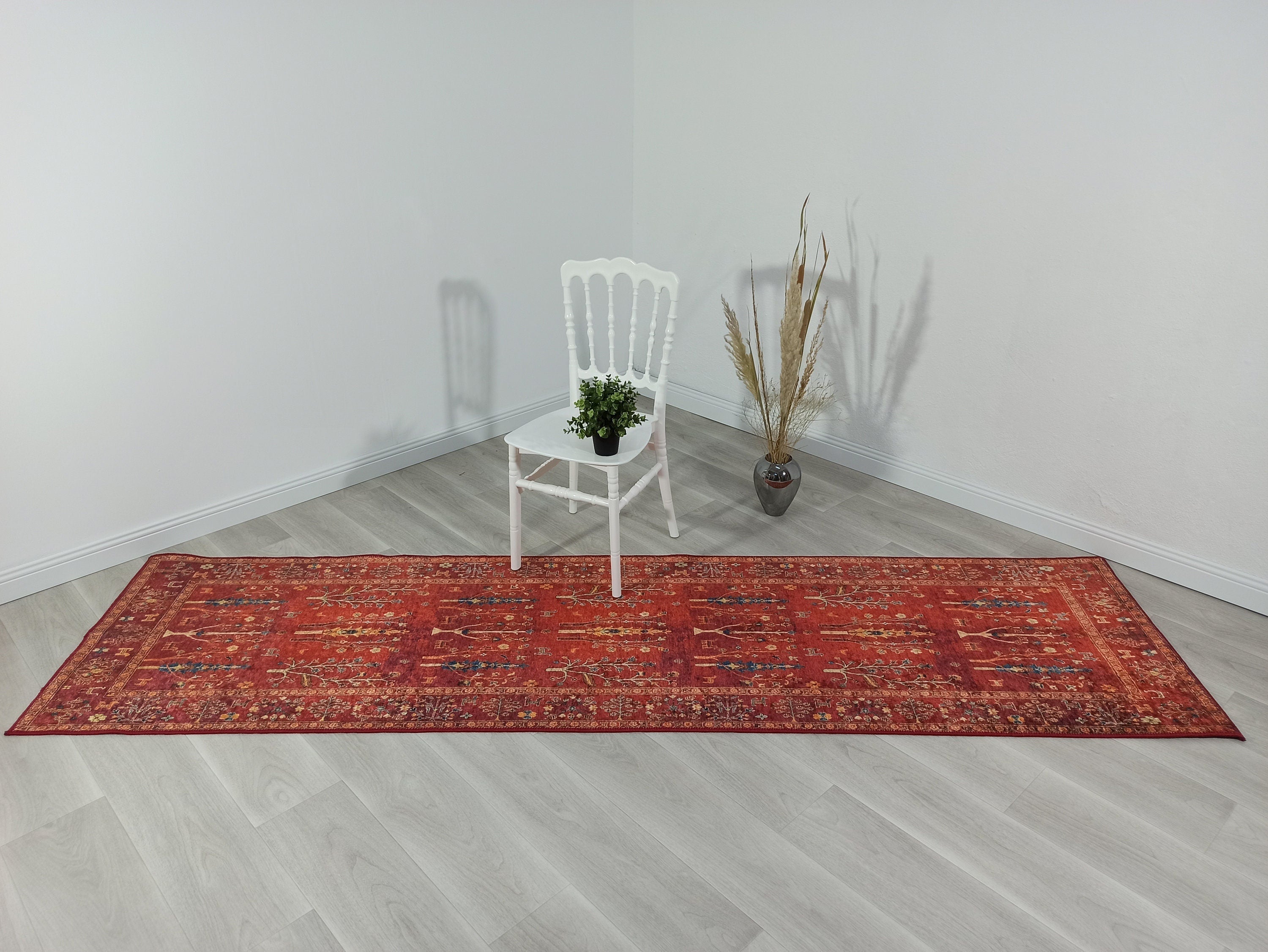 Etnik Kırmızı Anadolu Kilim Halı - Pera Halı