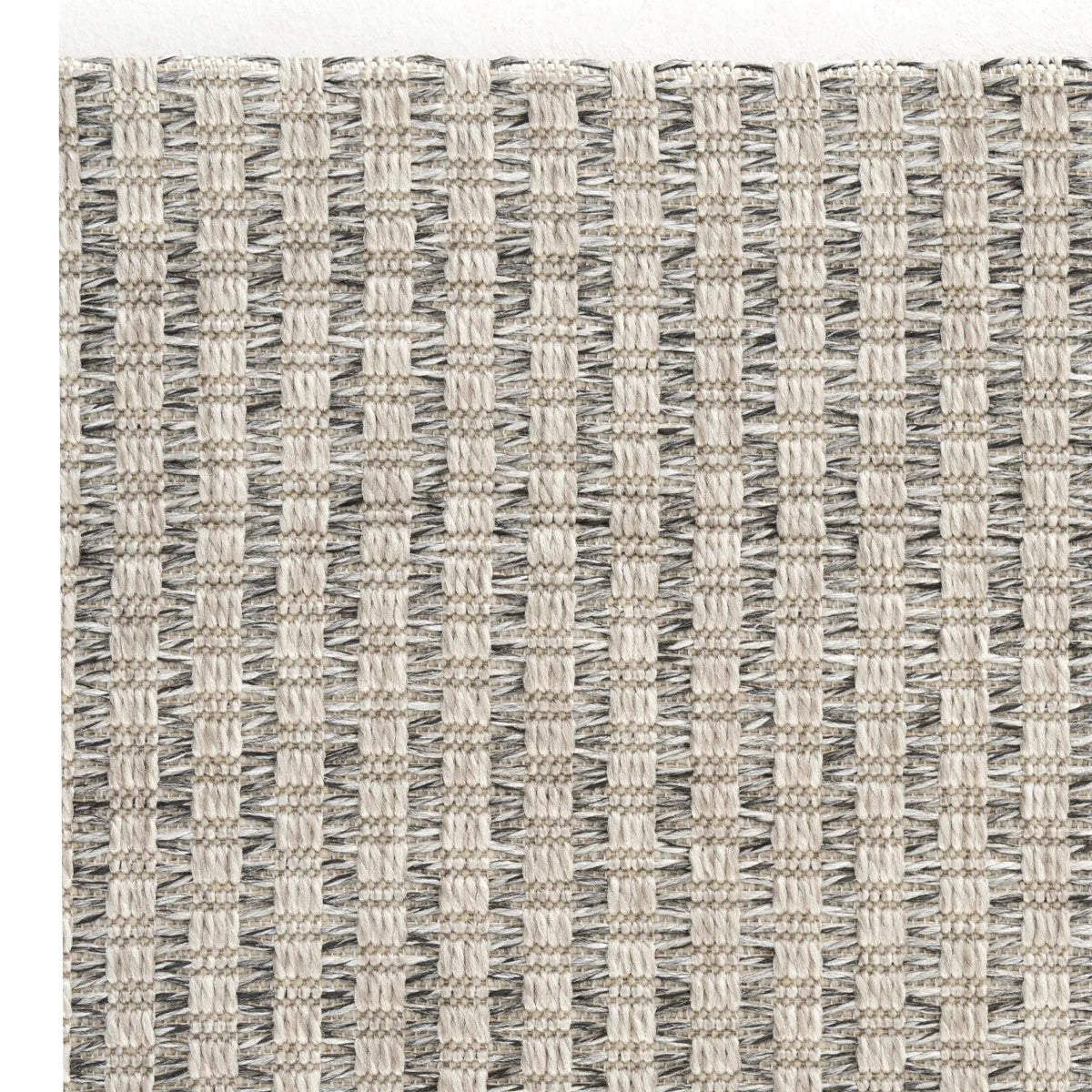 Düz Açık Gri Hasır Dokulu Modern Halı-Pera Halı